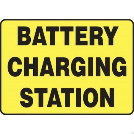 Accuform SAFETY SIGN BATTERY CHARGING STATION MELC525XV